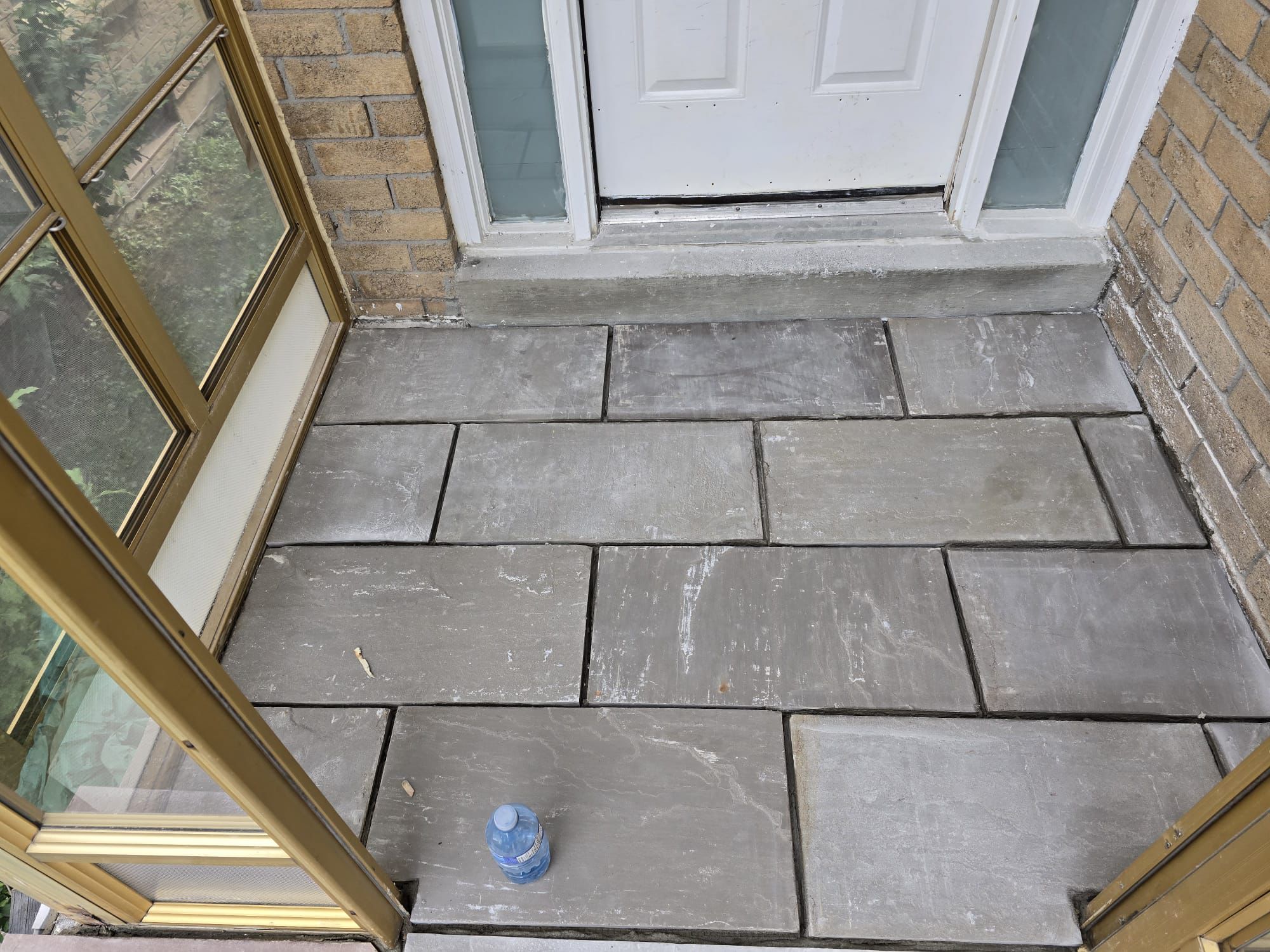 Custom stone hardscape and landscaping project, GTA